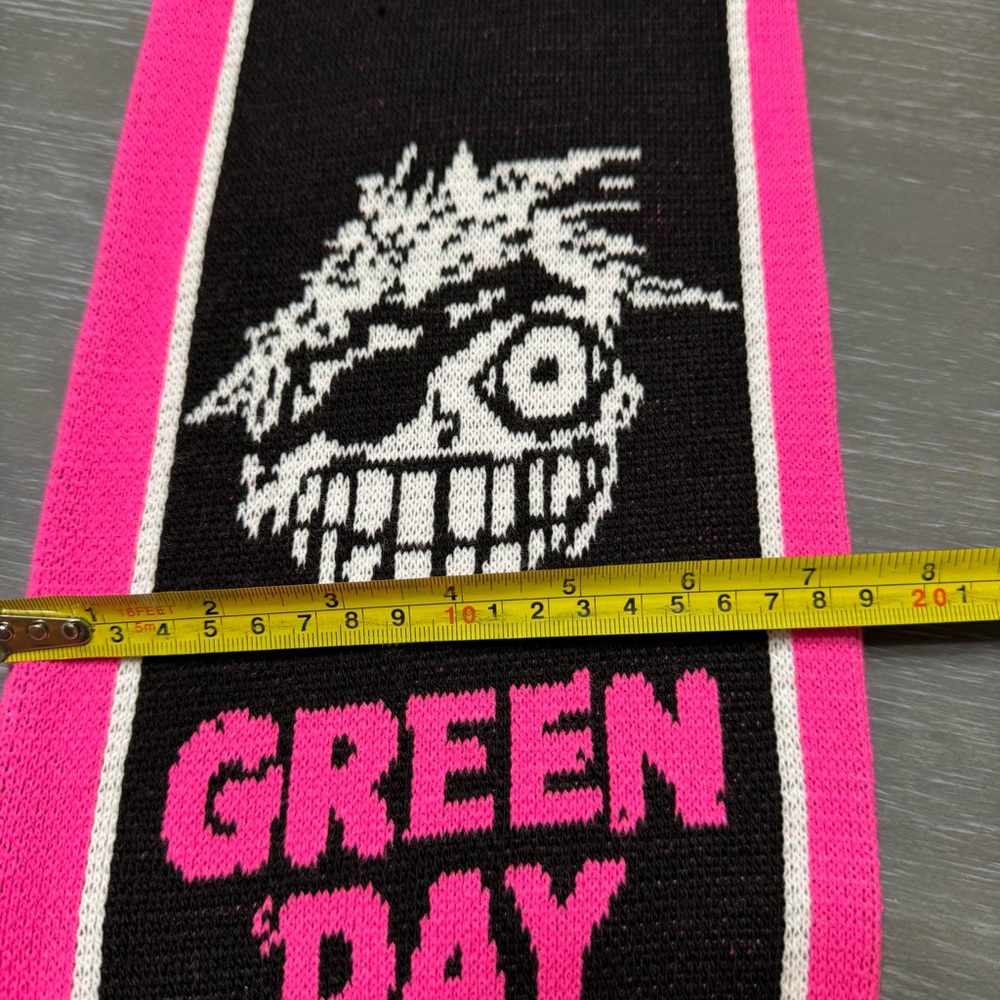 Green Day Savior Tour 2024 Scarf Brand New Punk Rock - Picture 6 of 6